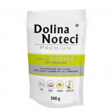 Вологий корм для собак Dolina Noteci Dog Premium With Goose 500 г