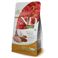 Сухой беззерновой корм для котов Farmina (Фармина) Grain Free Quinoa Skin & Coat Quail Adult 0.3 кг