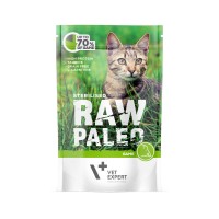 Влажный корм для котов Vet Expert Raw Paleo Sterilised Game 100 г