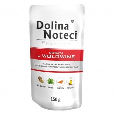 Вологий корм для собак Dolina Noteci Dog Premium With Beef 150 г