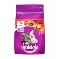 Сухий корм для котів Whiskas Beef 0.3 кг