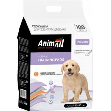 Пелюшки для тварин з ароматом лаванди AnimAll 60х60 см 100 шт.