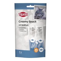 Лакомство для котов Trixie (Трикси) Creamy Snacks with White Fish 5 шт.х14 г