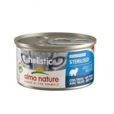 Вологий корм для котів Almo Nature Holistic Functional Cat Sterilized Trout 85 г