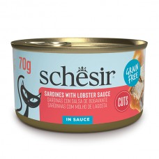 Влажный корм для котов Schesir Grill Sardines with Lobster 70 г