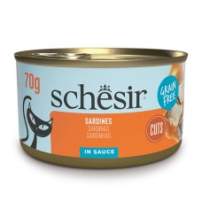 Влажный корм для котов Schesir Grill Sardines 70 г