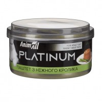 Вологий корм для котів Animall Platinum Cat Rabbit Pate 70 г