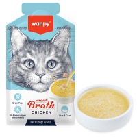 Влажный корм для котов Wanpy Meat Broths Chicken 50 г