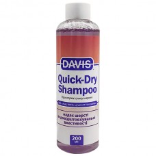 Концентрированный шампунь для собак и котов Davis Quick-Dry Shampoo 1:10 200 мл