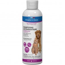 Шампунь противопаразитарный для котов и собак Francodex (Франкодекс) Anti-parasite Dimethicone Dog & Cat 200 мл