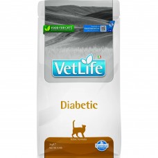 Сухий лікувальний корм для котів Farmina Vet Life Cat Diabetic 2 кг