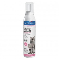 Шампунь-пена без смыва для котов Francodex (Франкодекс) Cleansing Foam Rinse-Free 150 мл