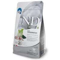 Сухий беззерновой корм для цуценят Farmina N&D Grain Free Soft & Shiny White Coat Puppy Mini 1.5 кг