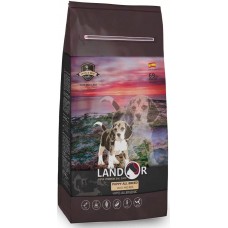 Сухой корм для щенков Landor (Ландор) Puppy All Breed Duck & Rice 1 кг