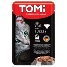 Вологий корм для котів TOMi Veal Turkey 100 г