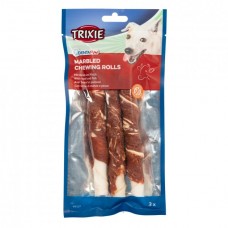 Ласощі для собак Trixie Denta Fun Marbled Chewing Rolls Beef 140 г