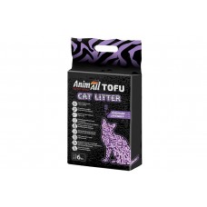 Соевый наполнитель для кошачьего туалета AnimAll TOFU Lavender 2.6 кг/6 литров
