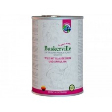 Вологий корм для собак Baskerville Dog Venison & Blueberries 400 г
