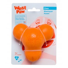 Игрушка для собак West Paw Tux Treat Toy Orange 10 см