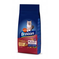 Сухий корм для котів Brekkies Cat Delice Meat Chicken 0.9 кг