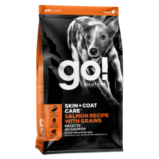 Сухий беззерновий корм для собак та цуценят GO! Skin + Coat Salmon 11.4 кг