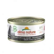 Вологий корм для котів Almo Nature HFC Cat Natural Tuna Squid 70 г