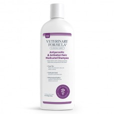 Шампунь лікувальний для собак Veterinary Formula Clinical Care Antiparasitic & Antiseborrheic Medicated Shampoo 473 мл