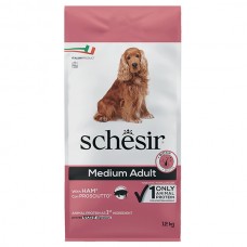 Cухий корм для собак Schesir Dog Medium Adult Ham 12 кг