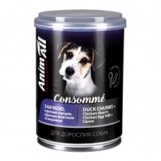 Вологий корм для собак Animall Dog Consomme Duck 375 г