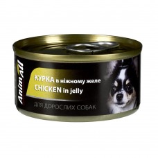 Влажный корм для собак Animall Dog Chicken in Jelly 85 г
