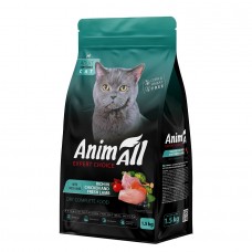 Сухий корм для котів Animall Cat Sterilized Chicken & Lamb 1.5 кг