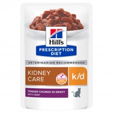 Влажный корм для котов Hill’s Prescription Diet k/d Beef 85 г
