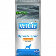 Cухий лікувальний корм для собак Farmina Vet Life Natural Diet Dog Hypoallergenic Fish & Potato 12 кг