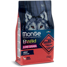 Cухий корм для собак Monge Dog Bwild Low Grain Deer 2.5 кг