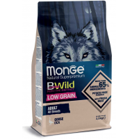 Cухий корм для собак Monge (Монж) Dog Bwild Low Grain Goose 2.5 кг