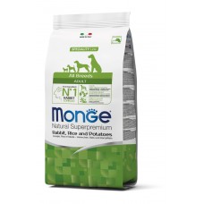 Сухой корм для собак Monge (Монж) Dog Monoprotein All breeds Adult Rabbit 2.5 кг