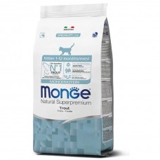 Сухий корм для кошенят Monge Monoprotein Kitten Trout 0.4 кг