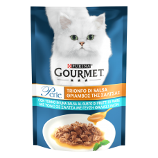 Вологий корм для котів Purina Gourmet Perle Mini Fillets Tuna 85 г