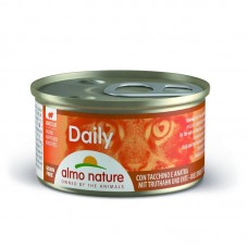 Вологий корм для котів Almo Nature Daily Cat Turkey & Duck 85 г