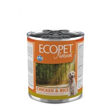 Farmina Ecopet Natural Chicken & Rice вологий корм для собак 300 г