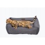 Лежак для собак та котів Harley & Cho Dreamer Gray M 70х50 см