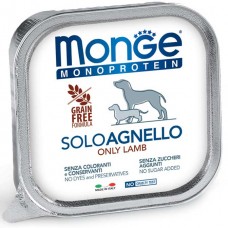 Влажный корм для собак Monge (Монж) Dog Solo Agnello 150 г