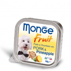 Вологий корм для собак Monge Dog Fruit Pork & Pineapple 100 г