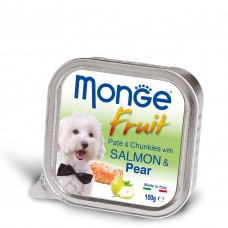 Вологий корм для собак Monge Dog Fruit Salmon & Pear 100 г