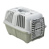 Переноска для котов и собак MPS Pratiko 1 Plast Green 48х31.5х33 см