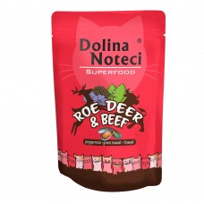 Вологий корм для котів Dolina Noteci Superfood With Roe & Beef 85 г