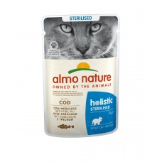 Вологий корм для котів Almo Nature Holistic Functional Cat Sterilized Cod 70 г