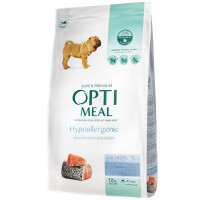 Сухой гипоаллергенный корм для собак Optimeal Hypoallergenic Medium & Large Breed Salmon 12 кг