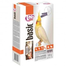 Корм для німф та середніх папуг Lolo Pets Basic for Cocatiel 0.5 кг