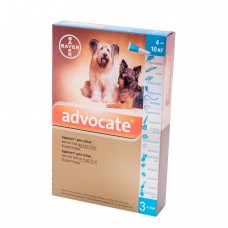 Краплі проти паразитів для собак Bayer Advocate 4-10 кг (1 піпетка)